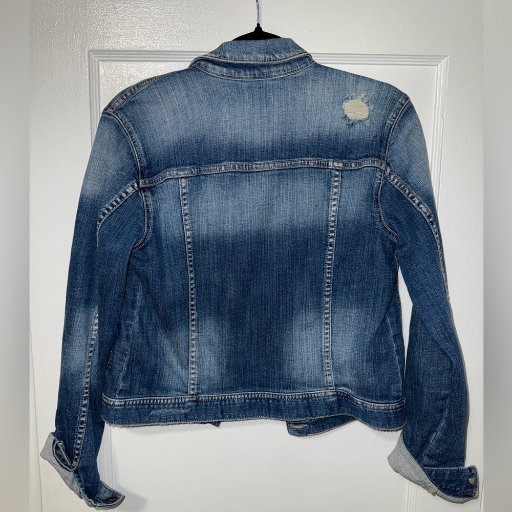 Distressed Denim Jacket - Picture 2 of 2